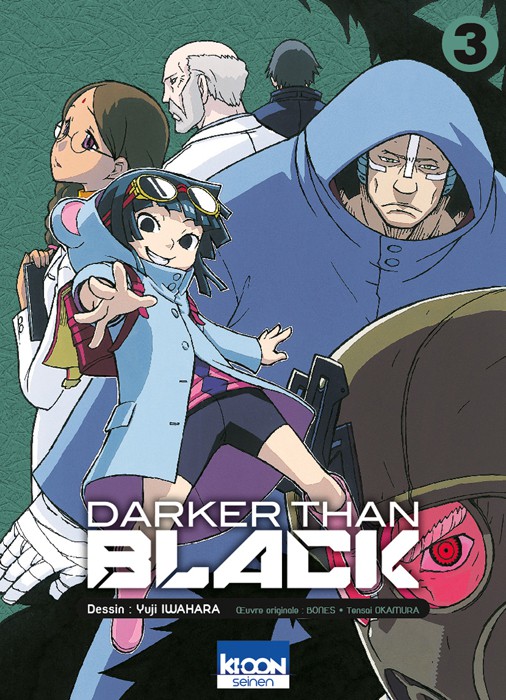 Couverture de l'album Darker than black - Jet Black Flower Tome 3