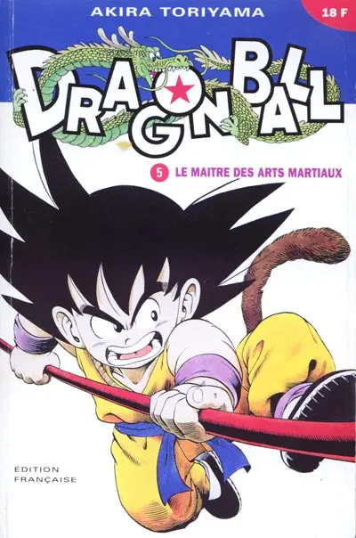 Couverture de l'album Dragon Ball Tome 5 Le maître des arts martiaux