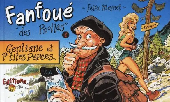 Couverture de l'album Les aventures de Fanfoué des Pnottas Tome 1 Gentiane et p'tites pépées