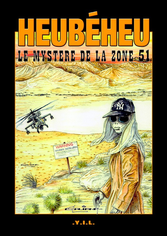 Couverture de l'album Heubéheu Tome 1 Le Mystère de la Zone 51