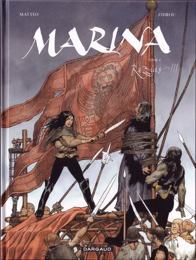 Couverture de l'album Marina Tome 3 Razzias !!!