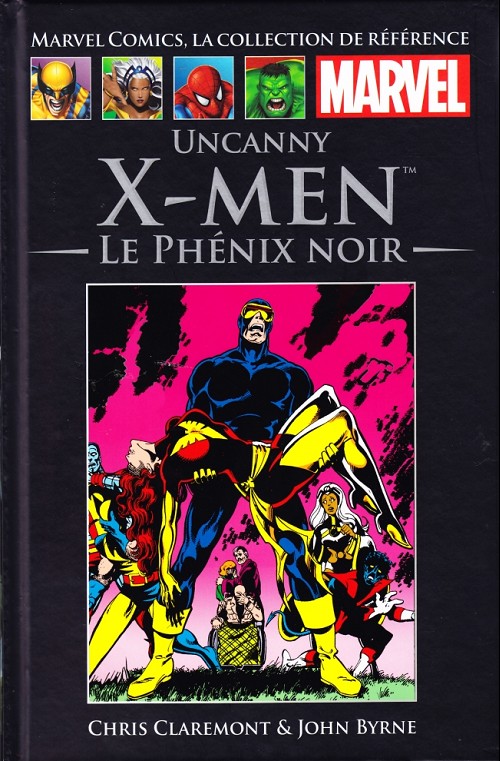 Couverture de l'album Marvel Comics - La collection de référence Tome 2 Uncanny X-Men - Le Phénix noir
