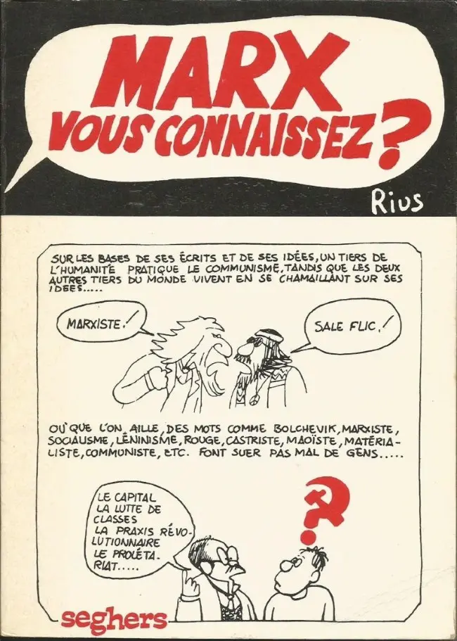 Couverture de l'album Marx vous connaissez ?