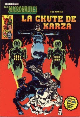 Couverture de l'album Les Micronautes Tome 4 La chute de Karza