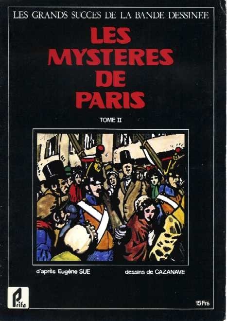 Couverture de l'album Les Mystères de Paris Tome II