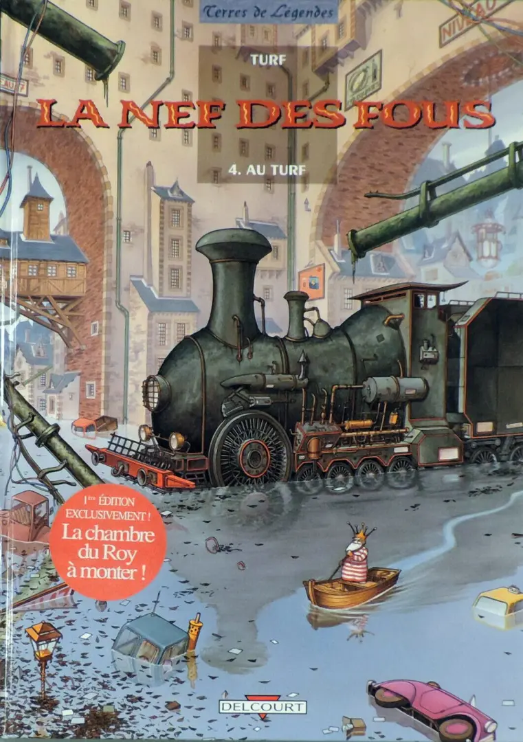 Couverture de l'album La Nef des fous Tome 4 Au turf