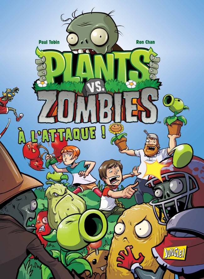 Couverture de l'album Plants vs. zombies Tome 1 À l'attaque !