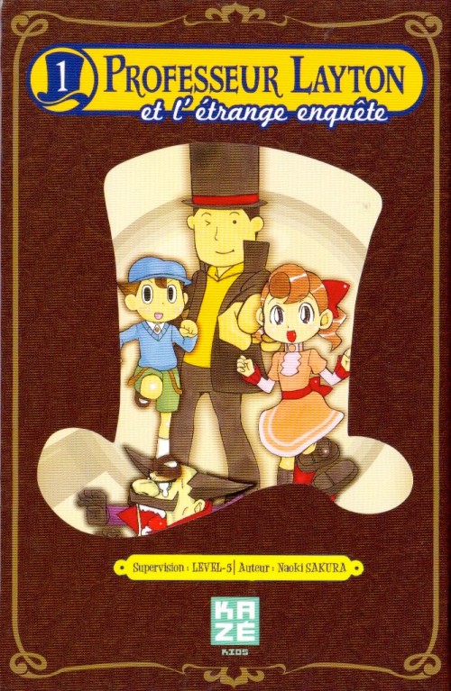 Couverture de l'album Professeur Layton et l'étrange enquête 1