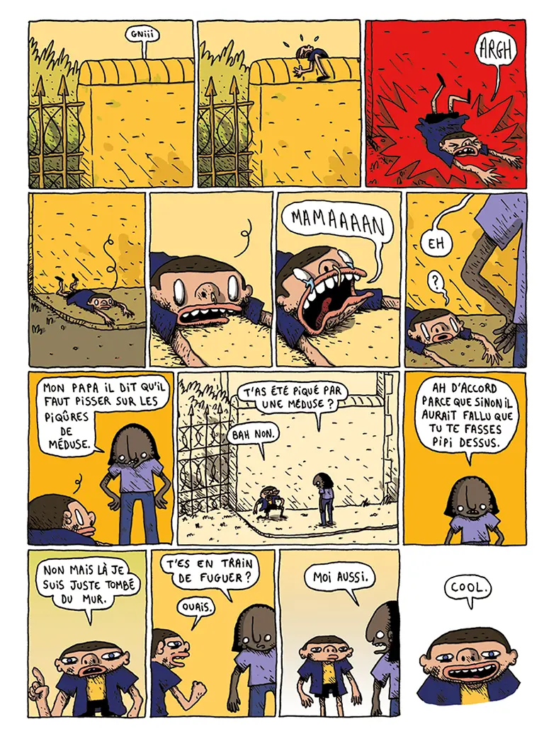 Planche de l'album Alya et Eneko La petite odyssée
