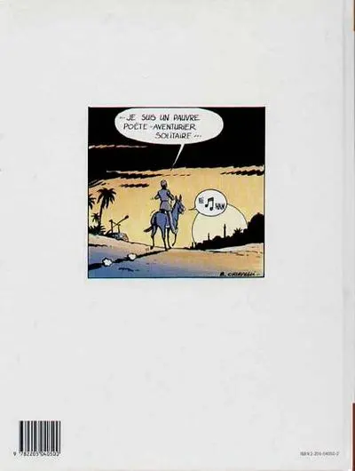 Verso de l'album Arthur R. Tome 3 Le dernier voyage