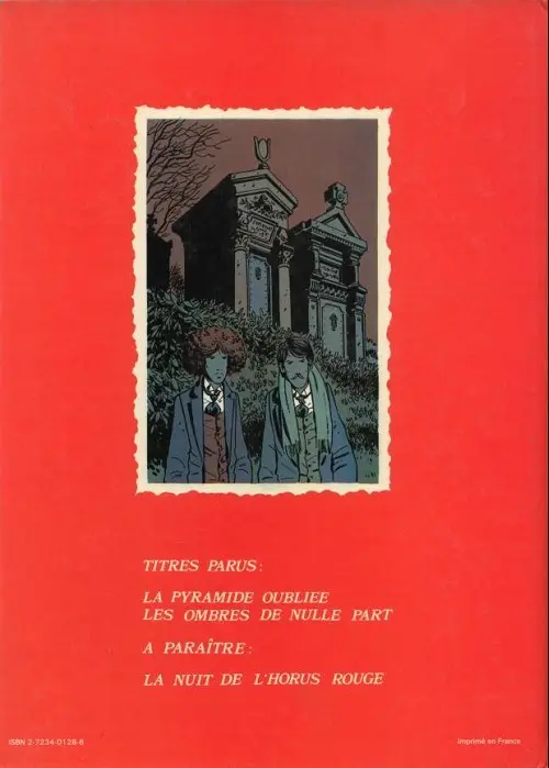 Verso de l'album Victor Billetdoux Tome 2 Les ombres de nulle part