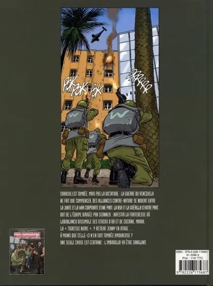 Verso de l'album War Corporate Tome 2 Forteresse