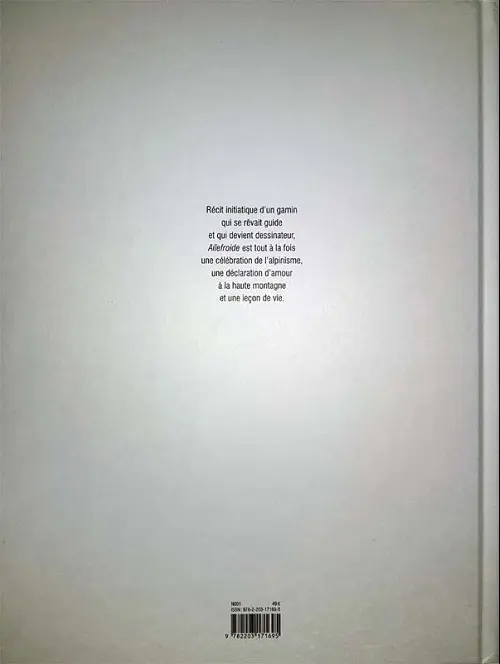Verso de l'album Ailefroide - Altitude 3954