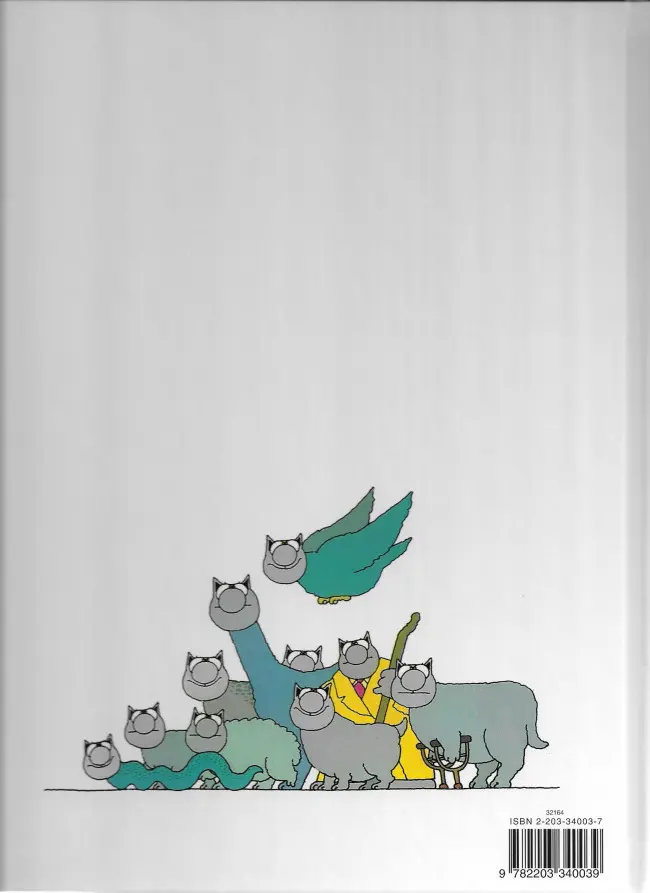 Verso de l'album Le Chat Tome 2 Le Retour du Chat