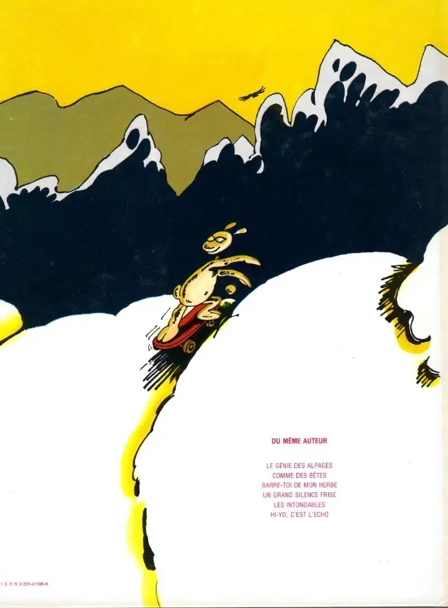 Verso de l'album Le Génie des Alpages Tome 5 Les intondables