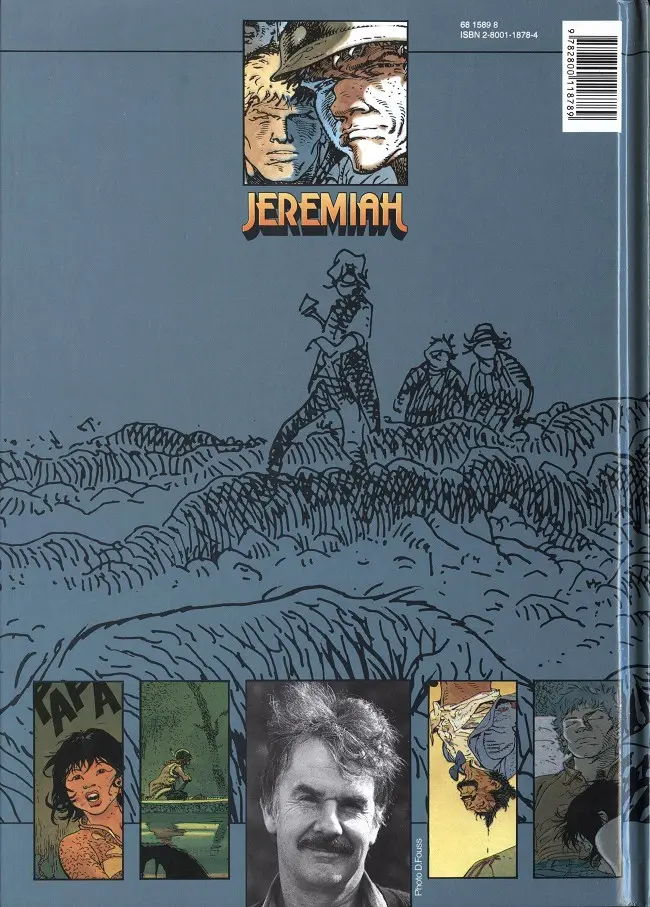 Verso de l'album Jeremiah Tome 8 Les eaux de colère