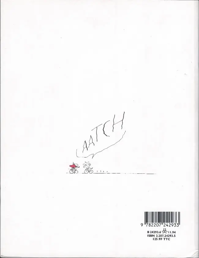 Verso de l'album Marcellin Caillou