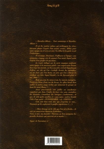 Verso de l'album Reflets d'Acide Tome 3 Perambulation ascensionnelle