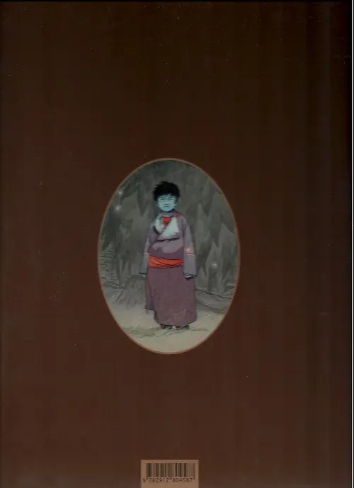 Verso de l'album Temudjin