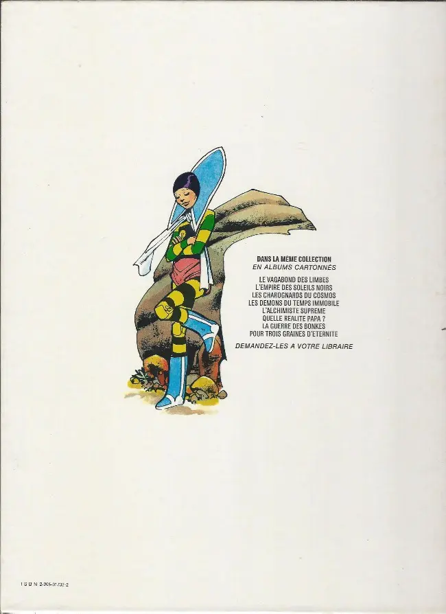 Verso de l'album Le Vagabond des Limbes Tome 3 Les charognards du cosmos