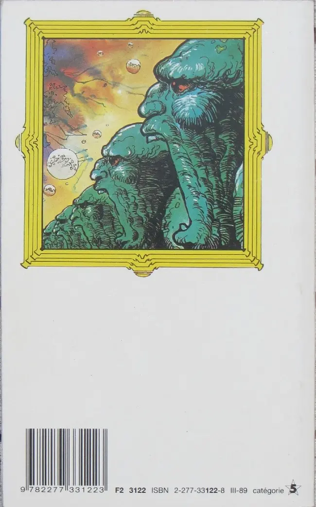 Verso de l'album Yragaël Tome 1 Yragaël ou la fin des temps
