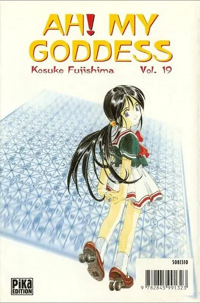 Verso de l'album Ah ! My Goddess Vol. 19