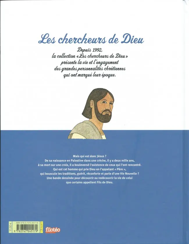 Verso de l'album Les Chercheurs de Dieu Tome 21 Jésus