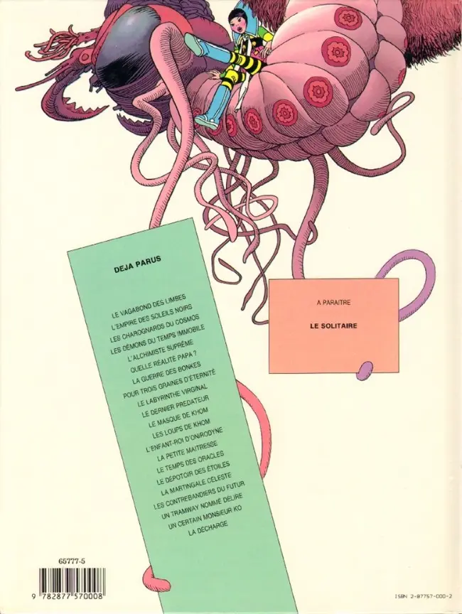 Verso de l'album Le Vagabond des Limbes Tome 21 La décharge