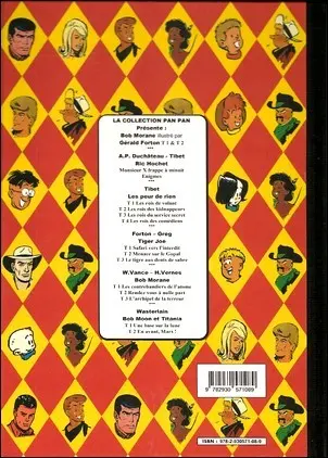 Verso de l'album Ben Barry