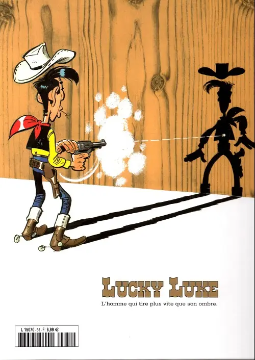 Verso de l'album Lucky Luke La collection Tome 65 L'amnésie des dalton