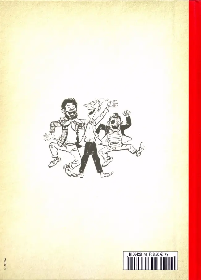 Verso de l'album Les Pieds Nickelés - La collection Tome 97 Les Pieds Nickelés font du sabotage
