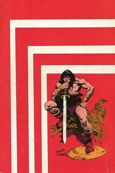 Verso de l'album Conan le barbare Album N°10 (du n°28 au n°30)