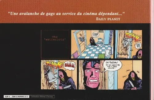 Verso de l'album Bob Tornade Tome 4 Bob Tornade fait son cinéma