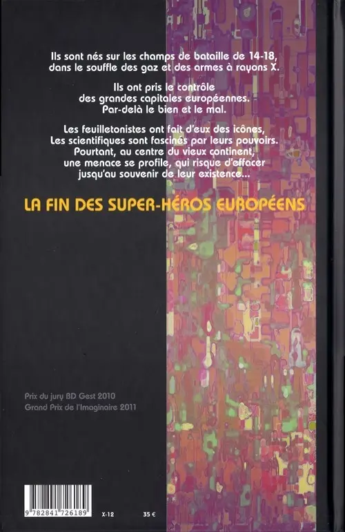 Verso de l'album La Brigade Chimérique Intégrale