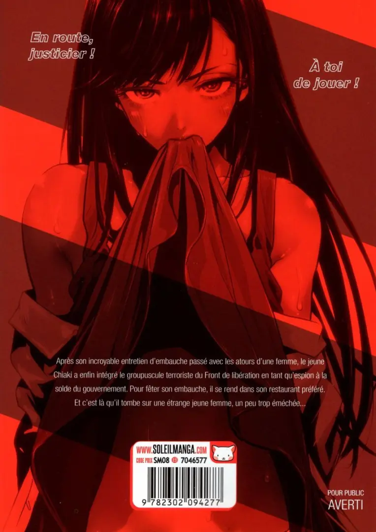 Verso de l'album Raw hero 2