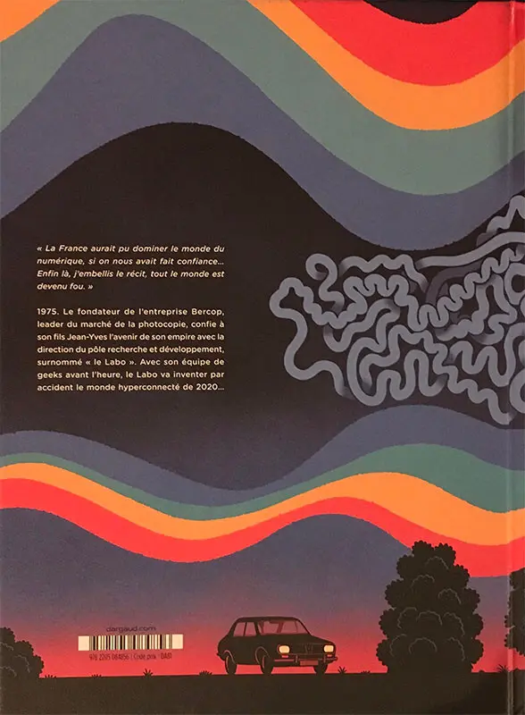 Verso de l'album Le labo