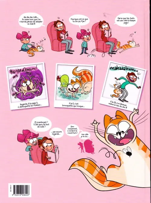 Verso de l'album Cath & son chat Tome 1