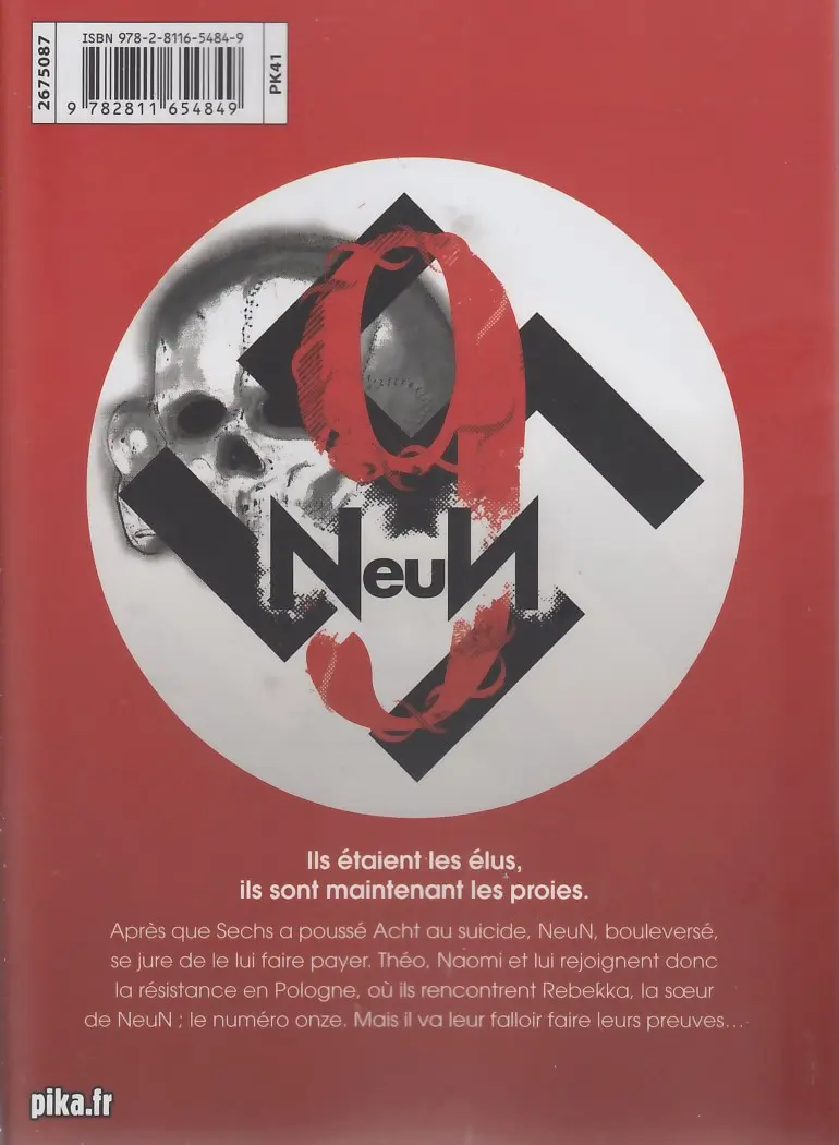 Verso de l'album NeuN 4