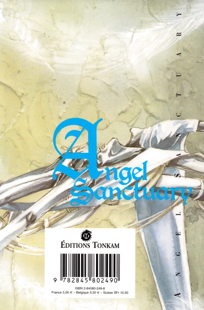 Verso de l'album Angel Sanctuary 17