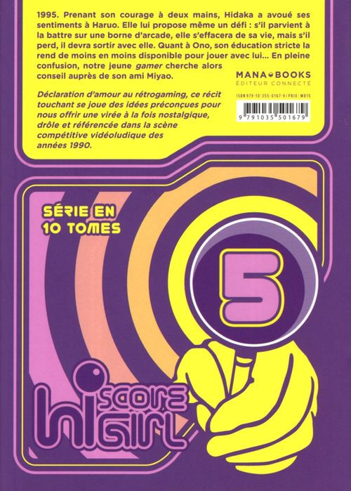 Verso de l'album Hi Score Girl 5