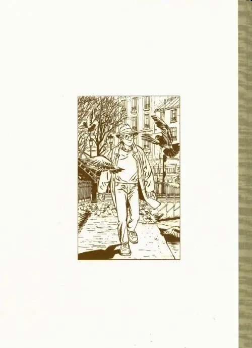 Verso de l'album Jérôme K. Jérôme Bloche Tome 14 Un fauve en cage