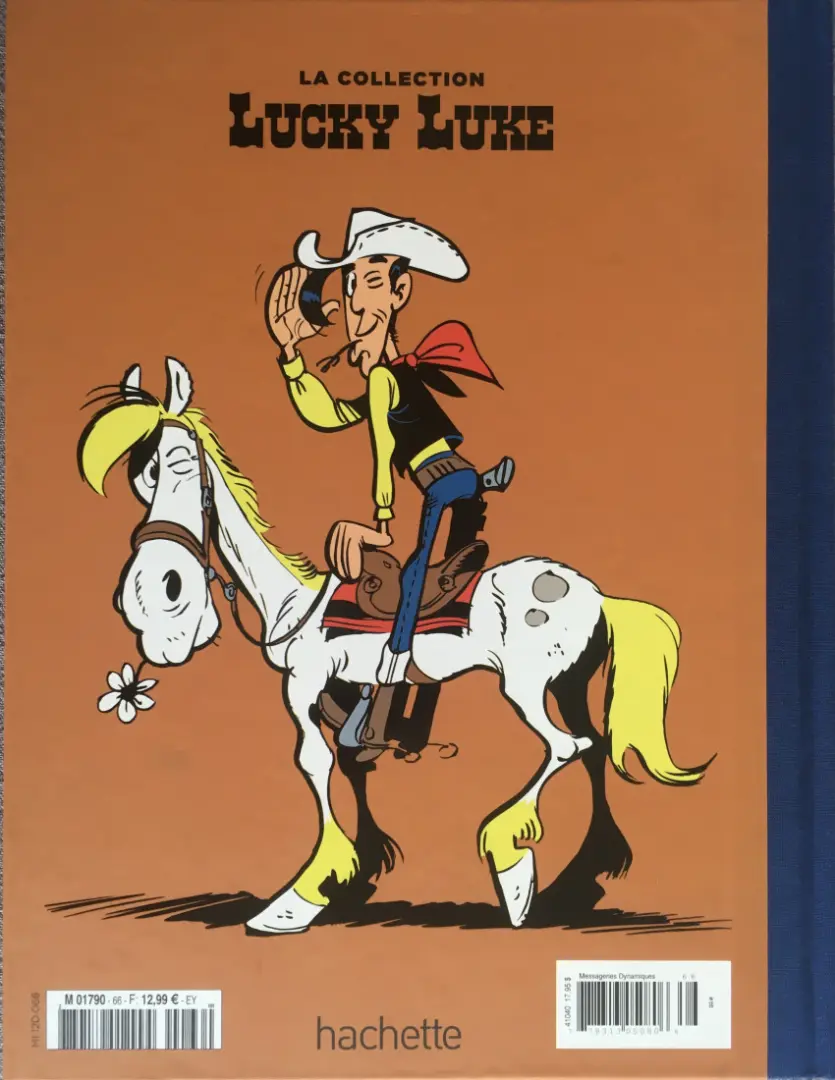 Verso de l'album Lucky Luke La collection Tome 66 Kid Lucky