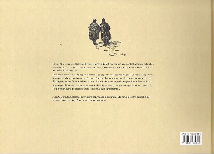 Verso de l'album Au loin, une montagne...