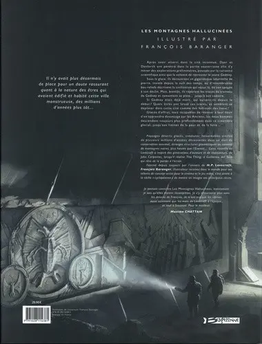 Verso de l'album Les Montagnes Hallucinées Tome 2