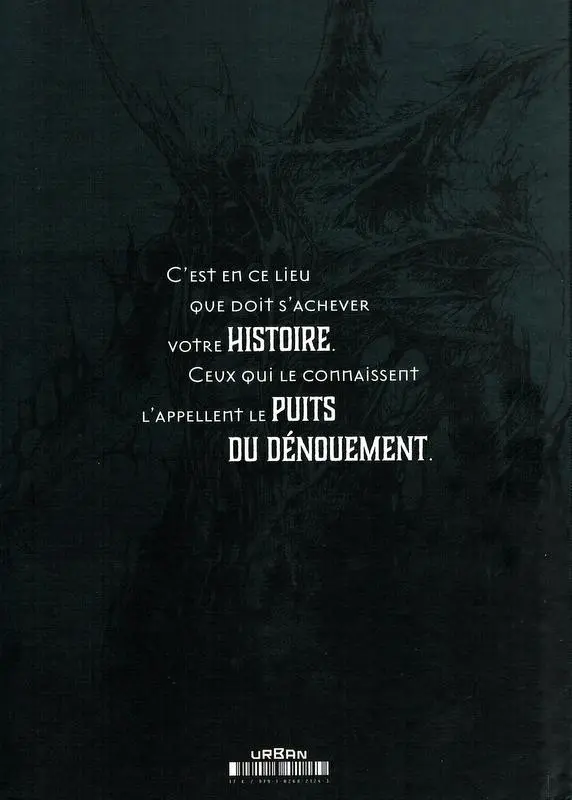 Verso de l'album Le dernier des Dieux 4