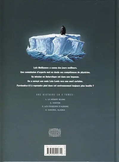 Verso de l'album Climax Tome 2 Vostok