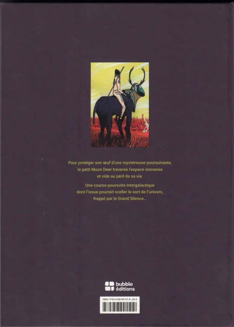 Verso de l'album Moon Deer