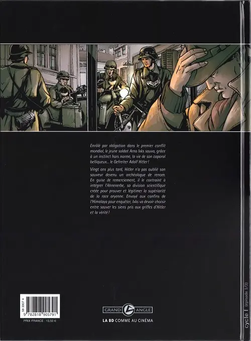 Verso de l'album L'Oeil des dobermans 1 Pour la gloire du diable