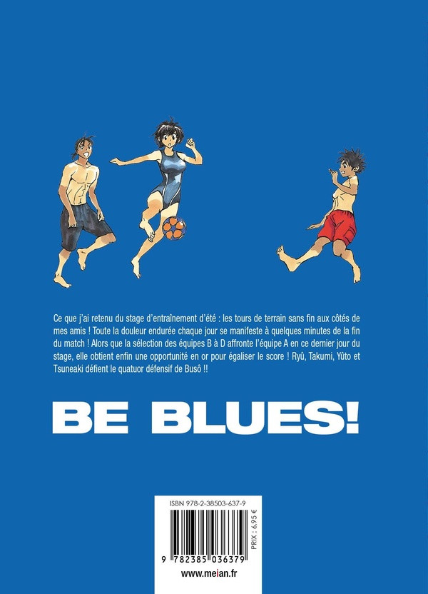 Verso de l'album Be Blues ! 19