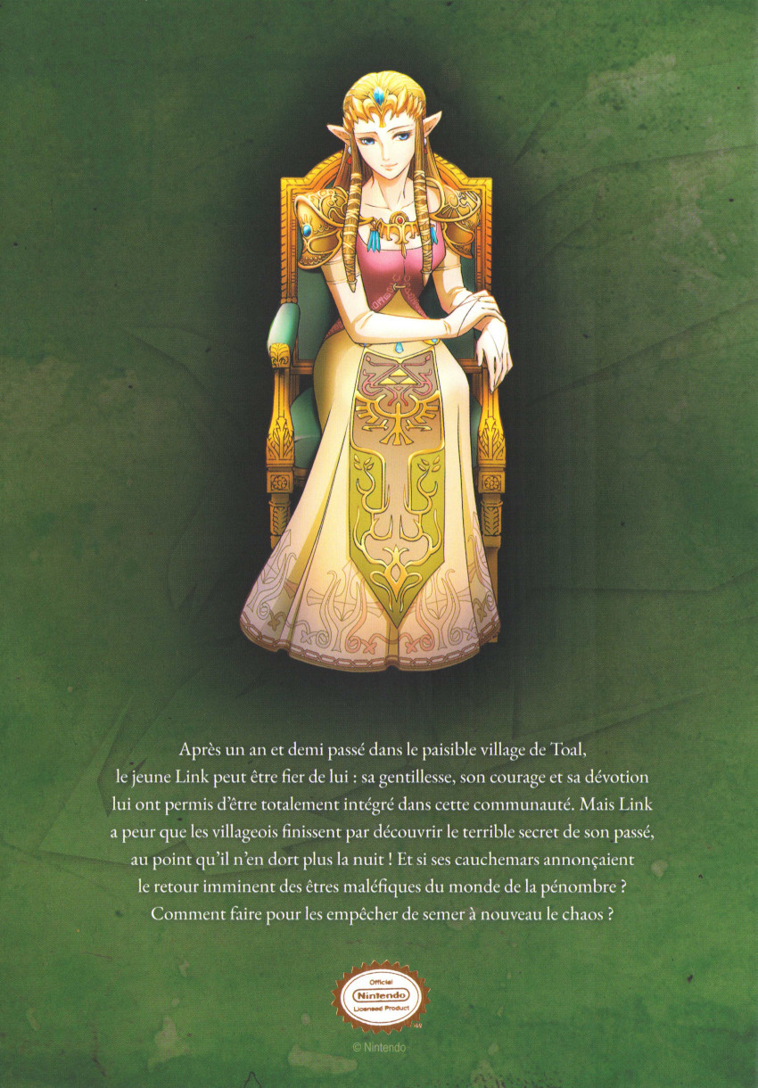 Verso de l'album The Legend of Zelda - Twilight Princess 7